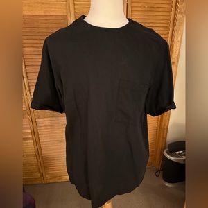 ZARA men’s relaxed fit linen and cotton shirt